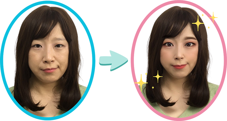 アリュール公式サイトに掲載されている補正カメラのイメージ